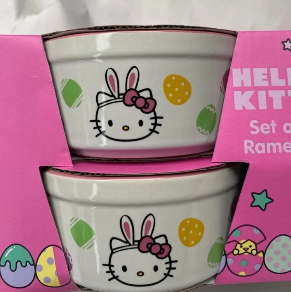Hello Kitty Easter Ramekins - Picture 2 of 2
